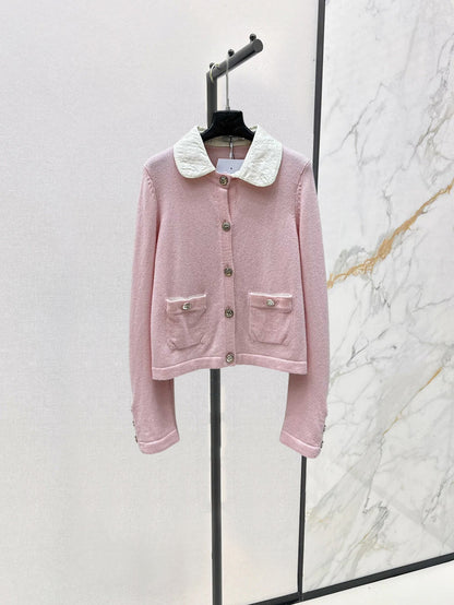 25 new knitted lapel cardigan