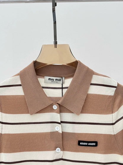25 stripe short sleeves