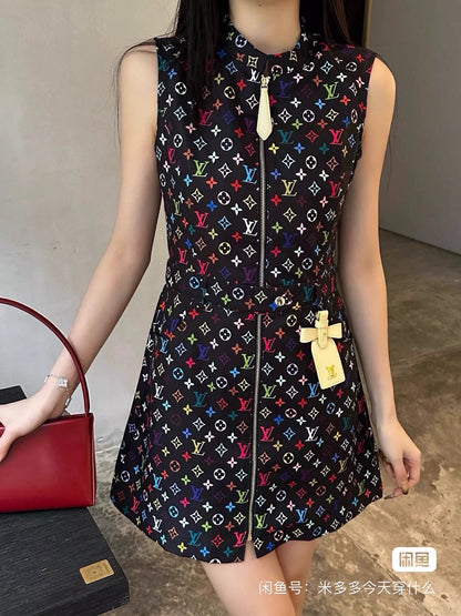 25 printed dress