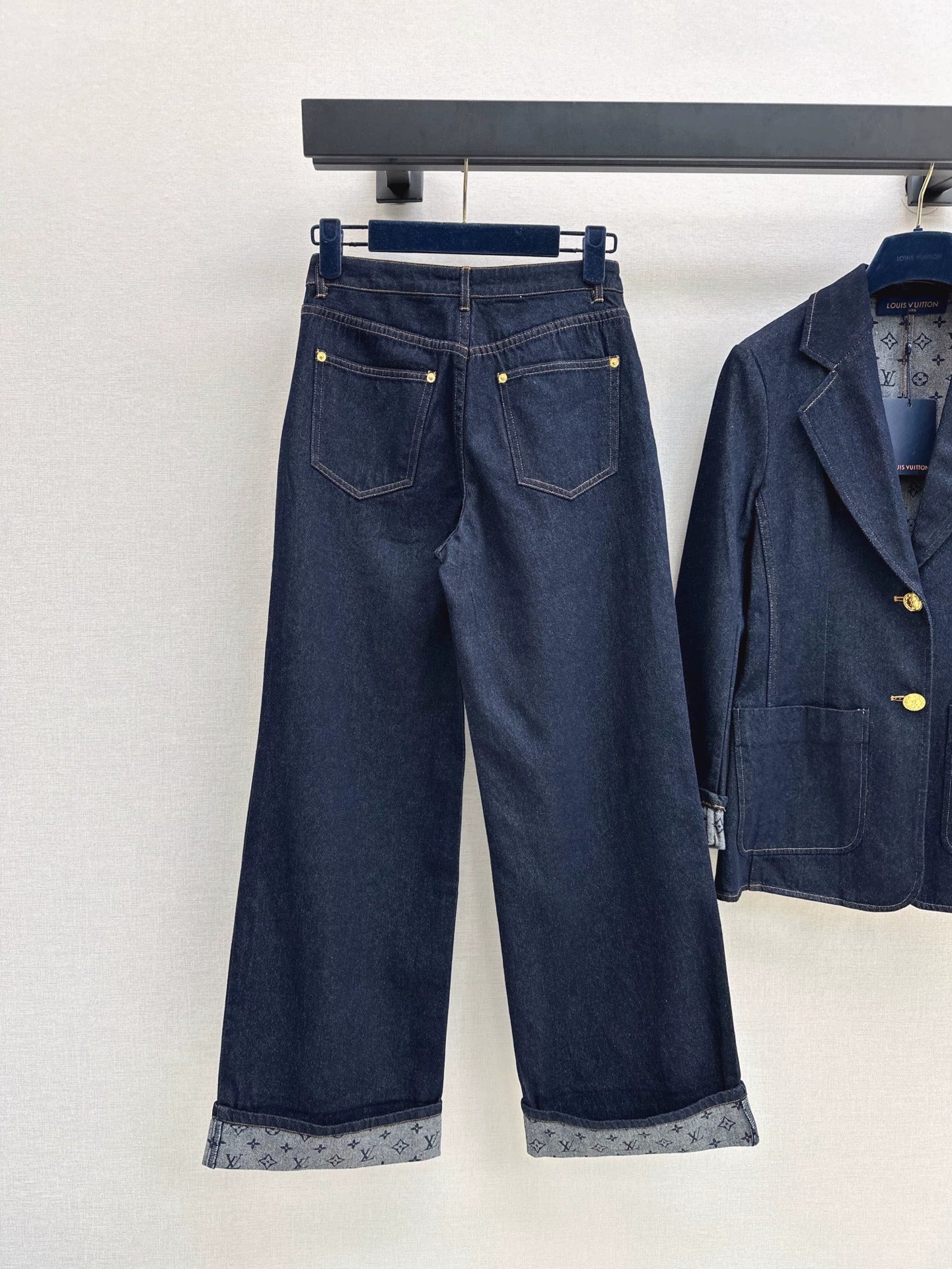 25 denim suit