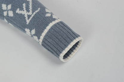 25 zipper long sleeve sweater