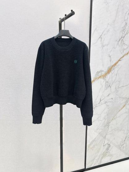 25fw embroidered sweater