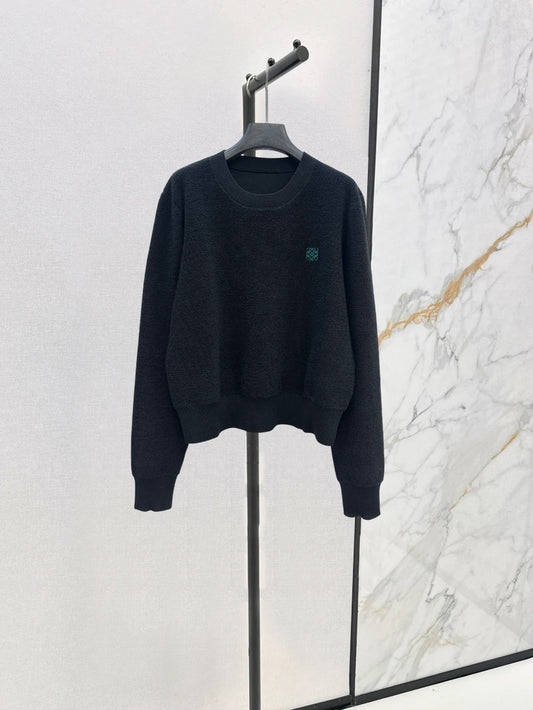 25fw embroidered sweater