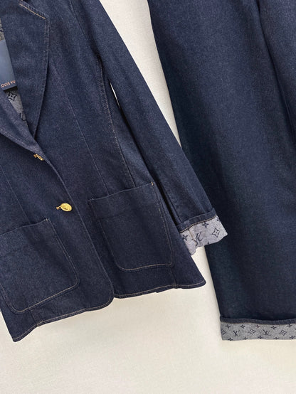 25 denim suit