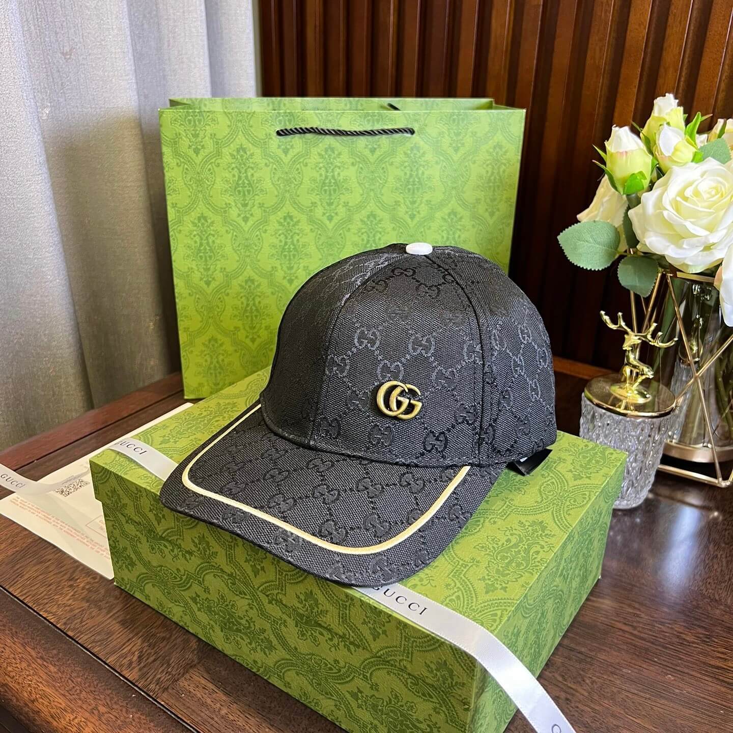 Glossy All-Over Print Baseball Cap