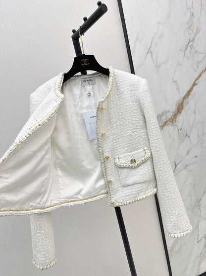 25fw Double pocket decorative border small jacket