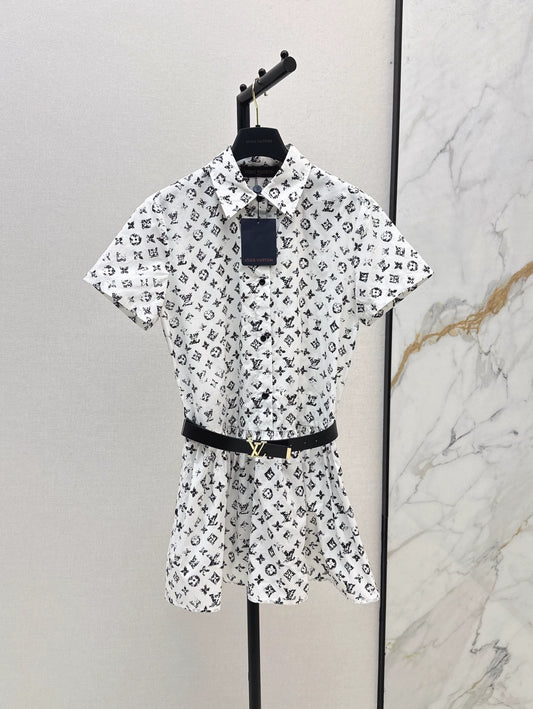 2025 new product Short-sleeved dress