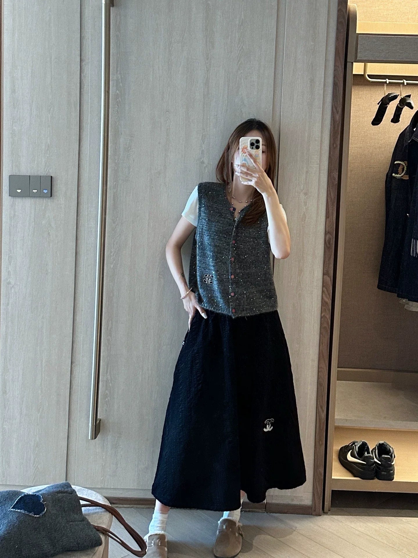 25fw Velvet Half Skirt（Medieval Series）