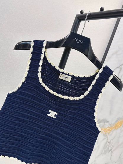 25ss knit  top tank