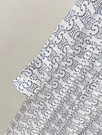 2025 new product Printed silk dress