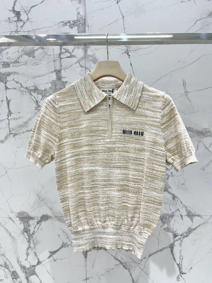 2025 new products Knitted short sleeves