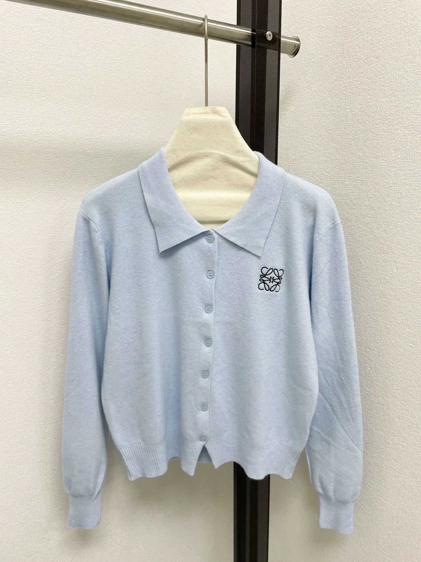 25fw Collar knit cardigan