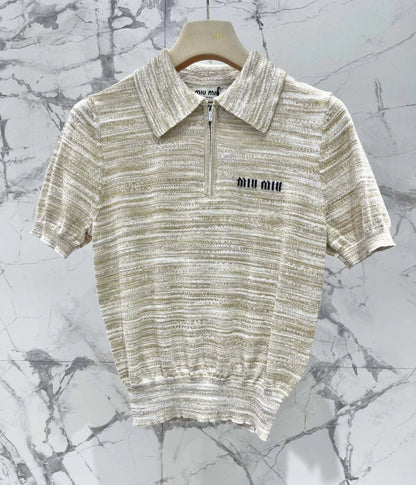 2025 new products Knitted short sleeves