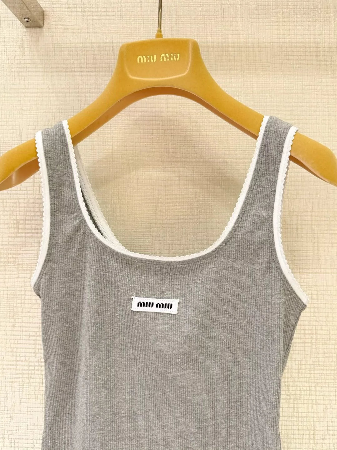 25ss new letter logo lace vest