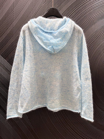 25fw Flower knitted hat cardigan (vintage series)