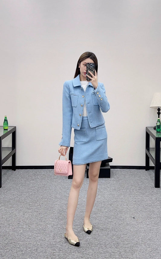 25 Braided hem jacket