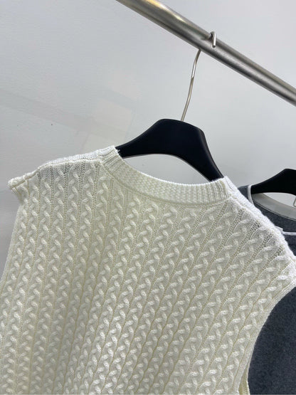 25 new crochet knitted vest