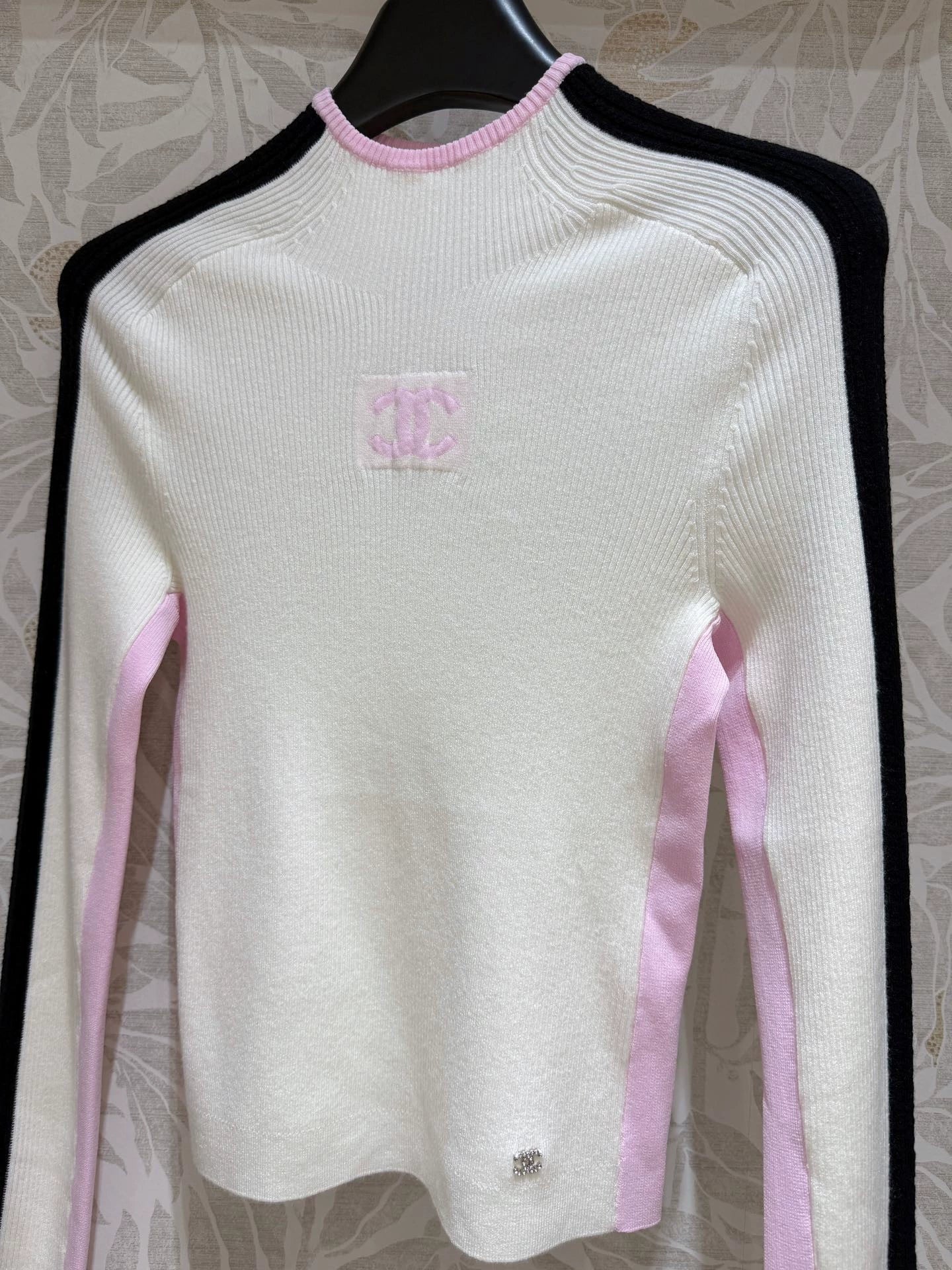 Ski Collection Stand Collar Slim Fit Sweater