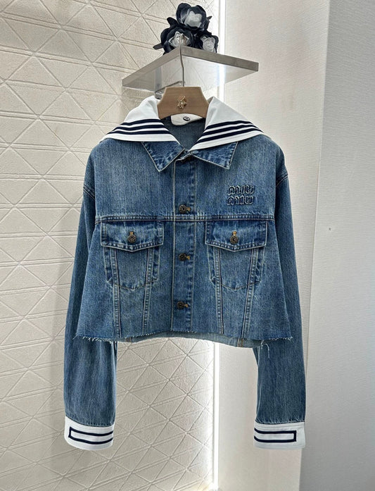 M 25 Navy denim suit