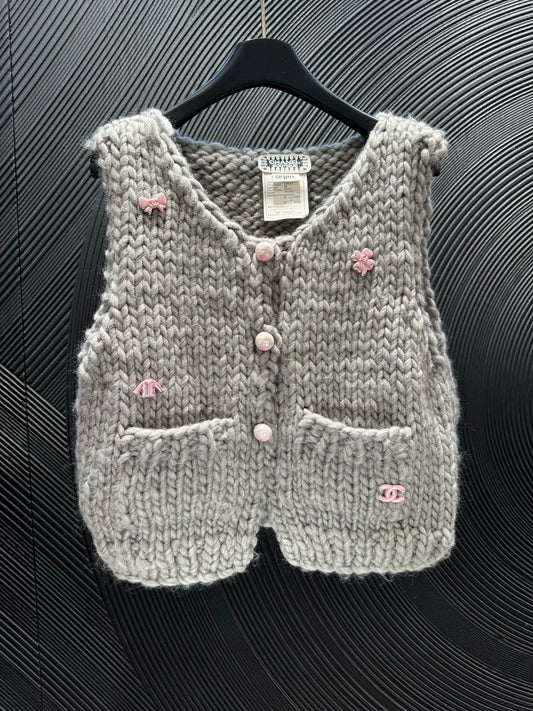 25fw Weaving vest（Medieval Series）