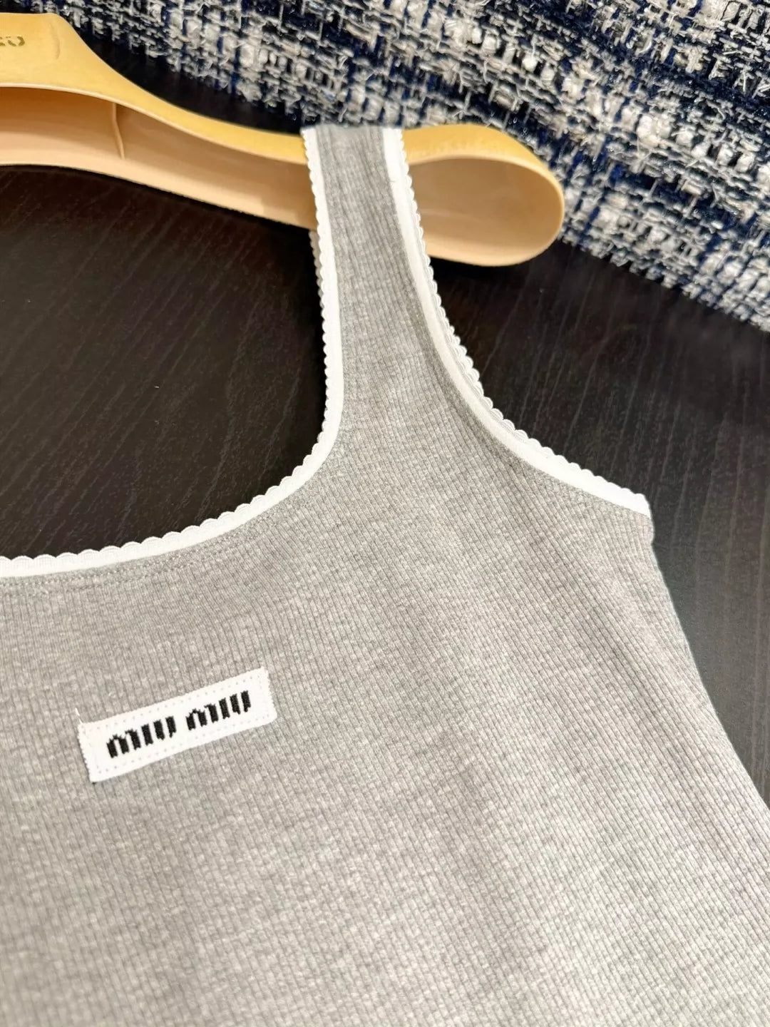 25ss new letter logo lace vest