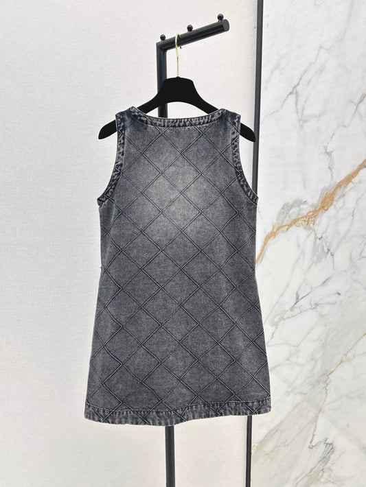2025 new product Denim vest skirt