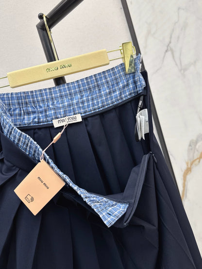 25SS pleated skirt