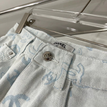 New Summer Dopamine Jacquard Straight Pants