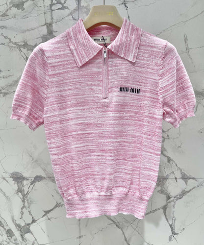 2025 new products Knitted short sleeves