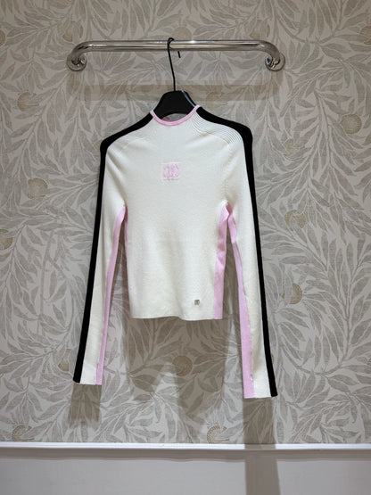 Ski Collection Stand Collar Slim Fit Sweater