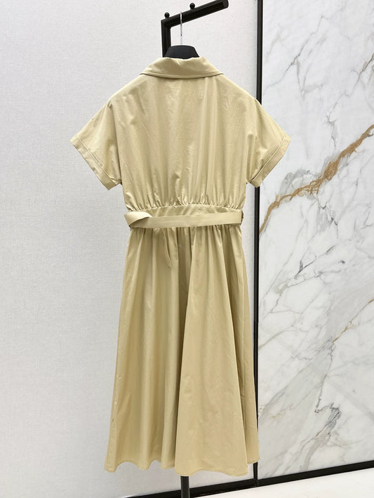 2025 new product Lapel dress