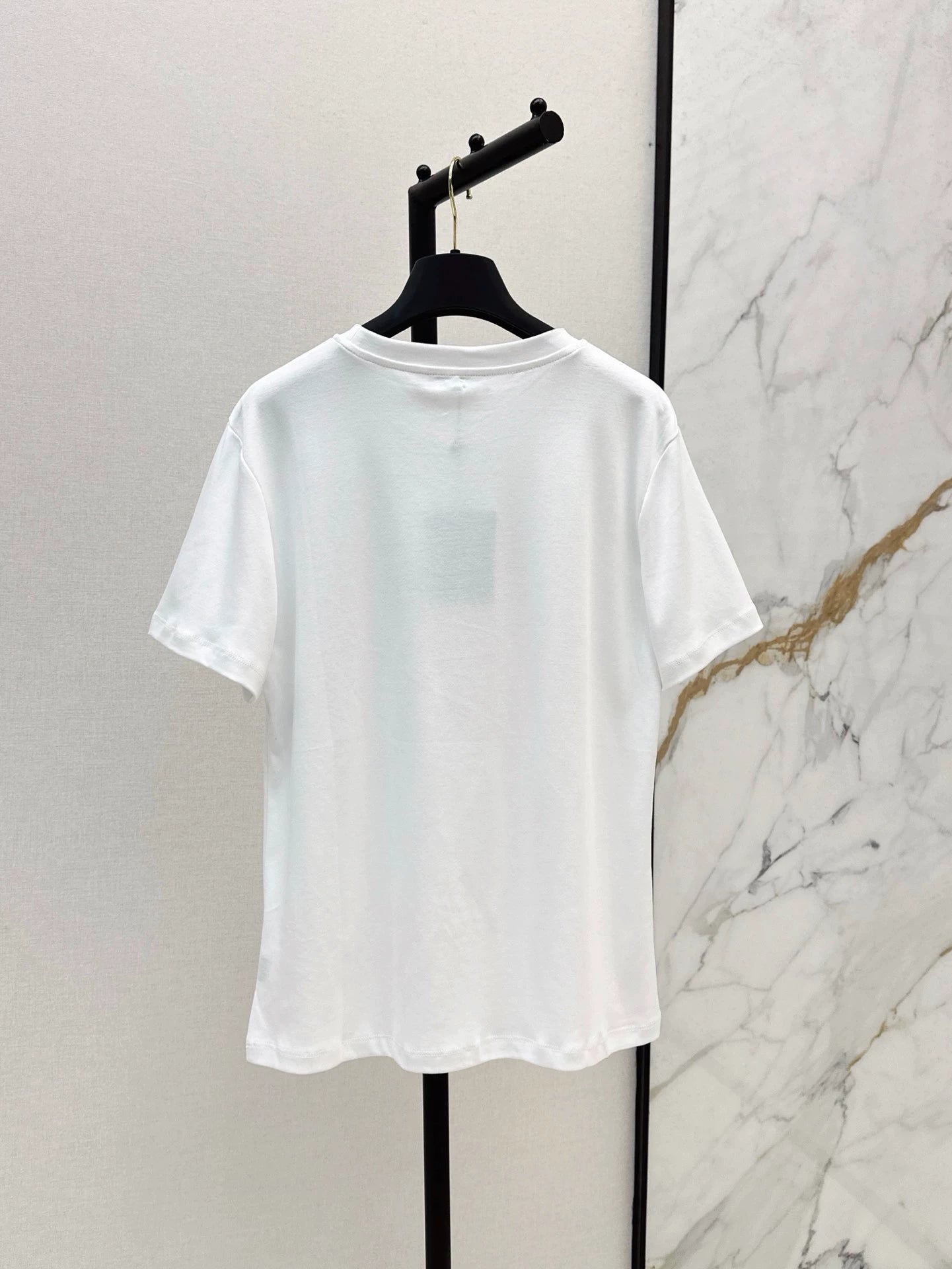 2025 new product Chain round neck print 𝑇𝑒𝑒