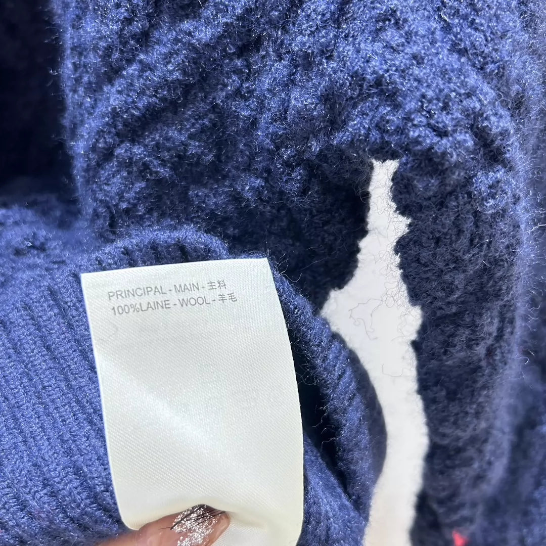 25 Diamond knit cardigan jacket