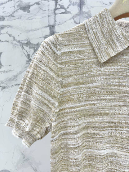 2025 new products Knitted short sleeves