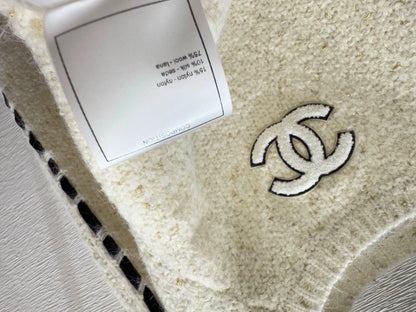 Hollow knit sweater