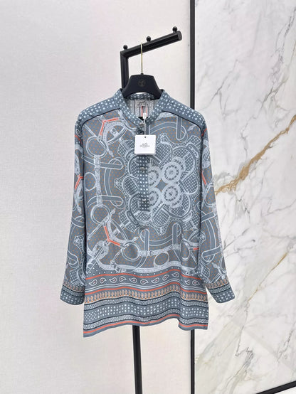 25ss silk buttons shirt