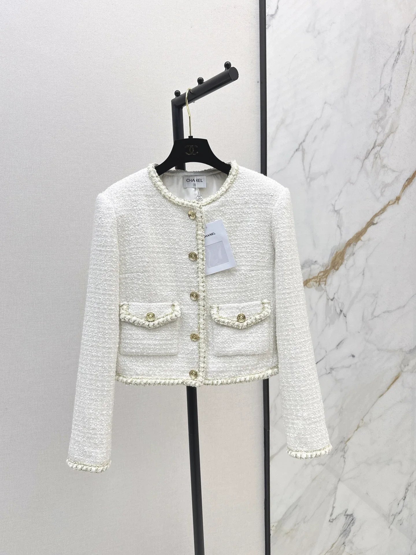 25fw Double pocket decorative border small jacket