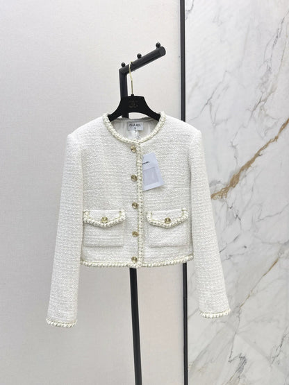 25fw Double pocket decorative border small jacket