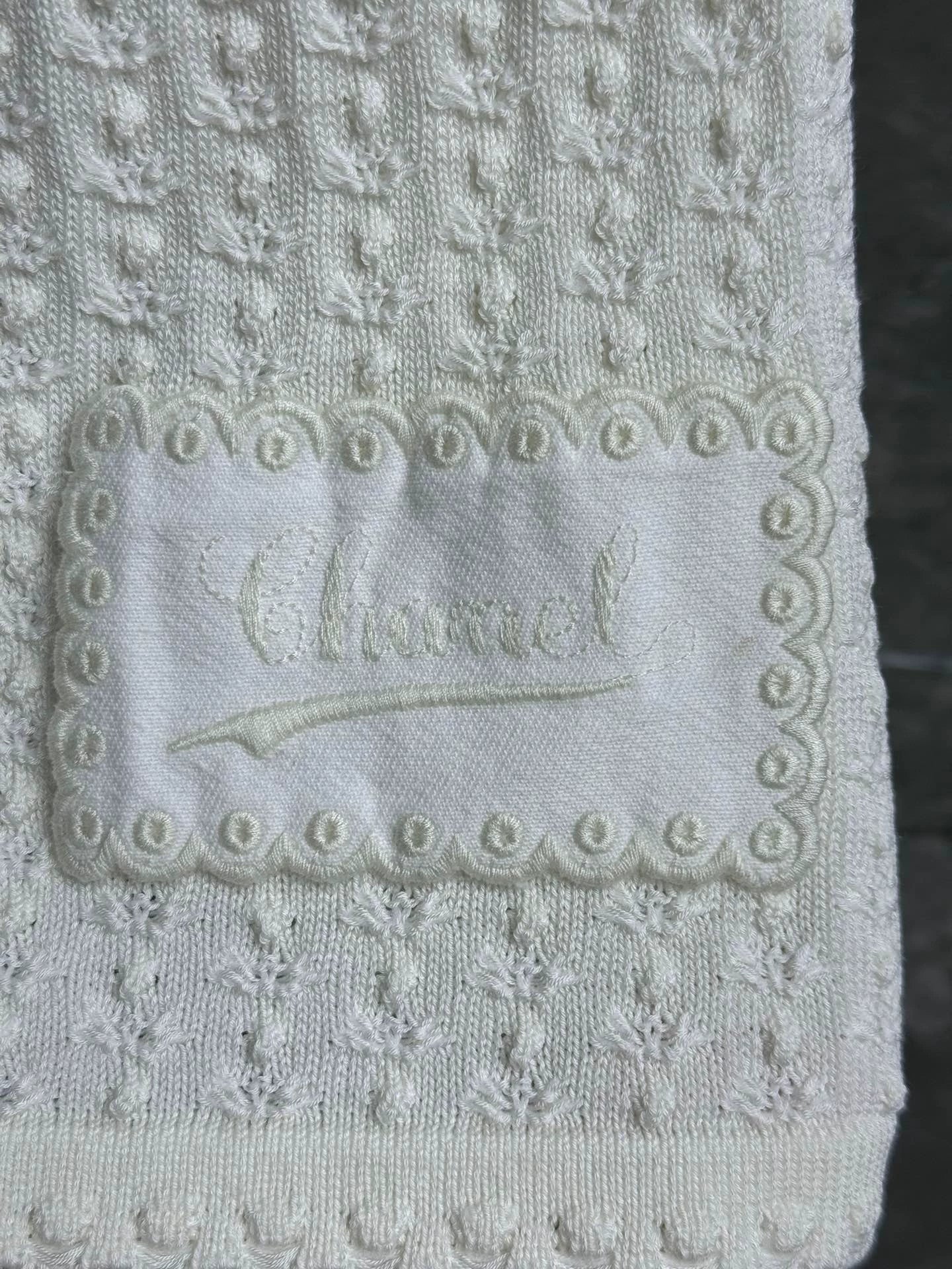 25ss hollow pattern vest