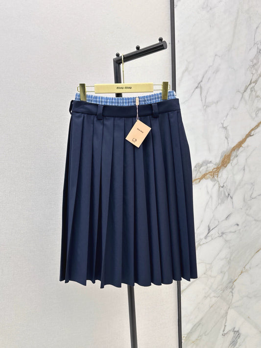 25SS pleated skirt