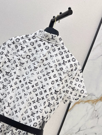 2025 new product Short-sleeved dress