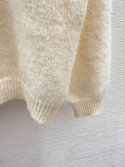 25fw Pearl knitted cardigan