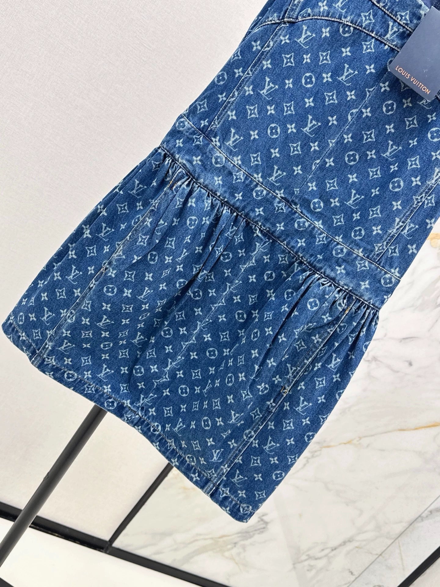 2025 new product Denim vest skirt
