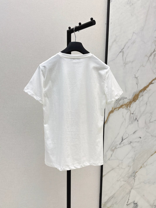 2025 new product Round neck printed T-shirt