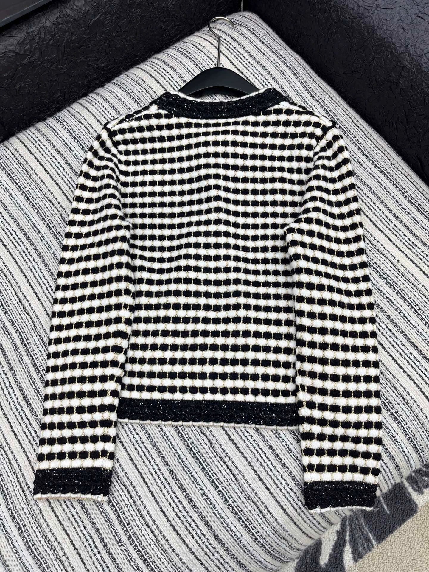 25fw Color blocking V-neck jacket