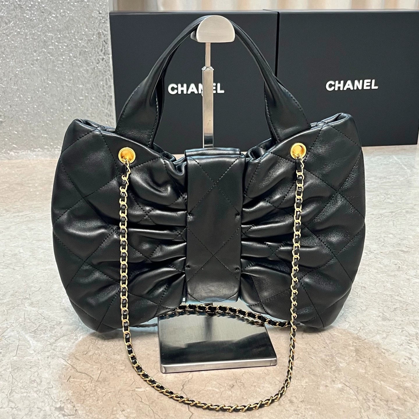 25k bow tie bag