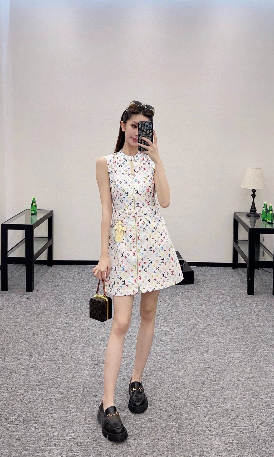 25 printed dress