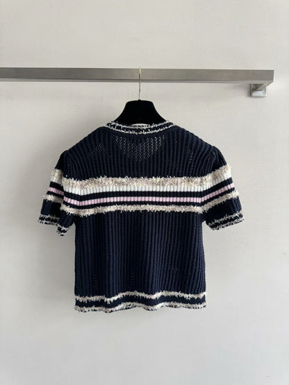 25 knitted short sleeves