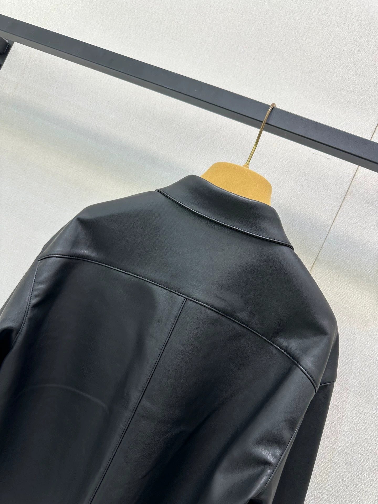 25 embroidered leather jacket