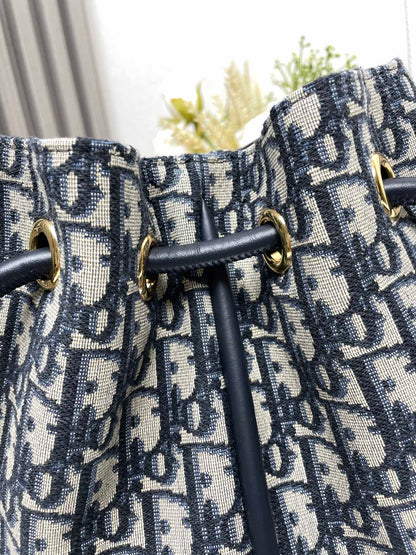 Medium / Large Nolita Bag Blue Dior Oblique Jacquard